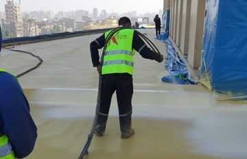 عزل الاسطح الخرسانية حراري ومائي